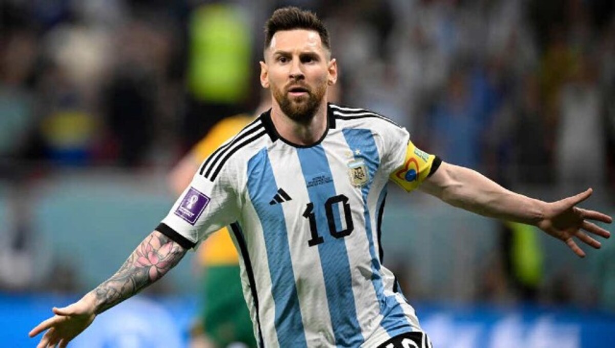 Argentina Messi Away Jersey FIFA World Cup 2022 France Spain