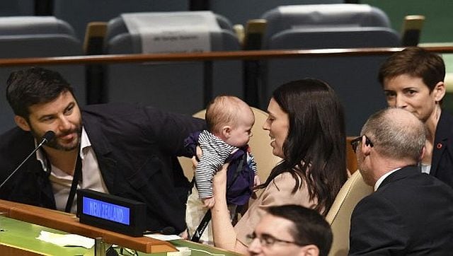 Baby at UNGA the hijab after Christchurch attack Big moments from Jacinda Arderns time as New Zealand PM