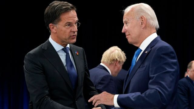 US President Joe Biden to host Dutch Prime Minister Mark Rutte for talks on tech, Ukraine US President Joe Biden to host Dutch Prime Minister Mark Rutte for talks on tech, Ukraine
