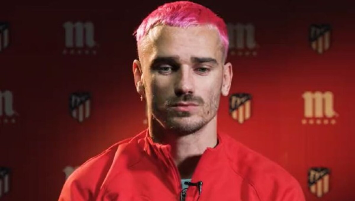 Griezmann reveals interesting story behind colouring his hair pink after  joining Atletico de Madrid