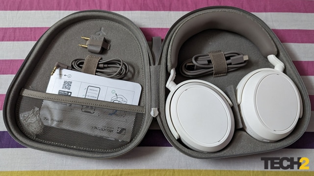 Sennheiser Momentum 4 Wireless Headphone Review carrying case