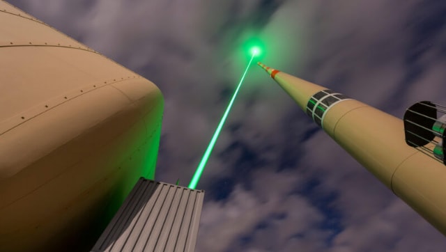 Straight out of SciFi_ Scientists use laser to guide lightning strikes to a safe place from critical targets