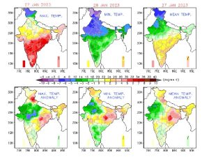 The Weather Report  January likely to end on a rainy note in north and south India