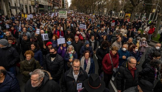 Por qué miles de sanitarios protestan en España