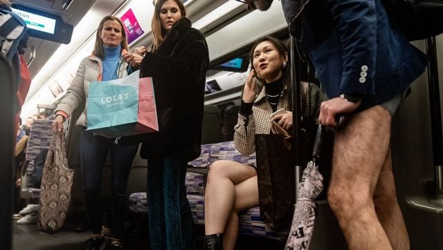 No Trouser Tube Ride Londoners Are Ditching Their Pants In Public Heres  Why