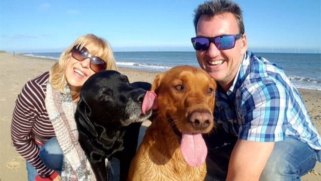 An animal-loving couple quit their jobs to travel the world and end up making careers as international pet sitters