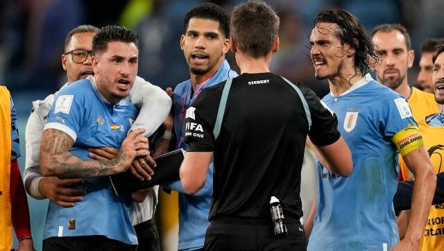 FIFA bans four Uruguay players over Qatar World Cup incidents FIFA bans four Uruguay players over Qatar World Cup incidents