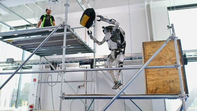 Watch: Boston Dynamics releases video of its Atlas Robot taking on a miniature parkour course