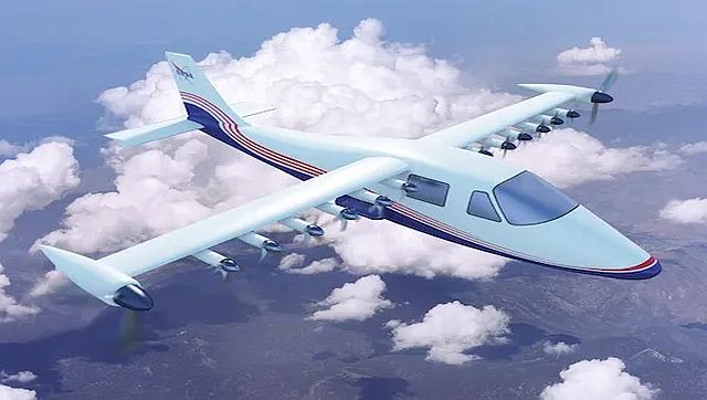 What is the X57 NASAs first electric plane designed to reduce fuel consumption emissions and noise