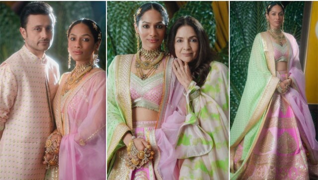 All you need to know about Masaba Gupta's custom-made 'Barfi Pink Paan Patti' wedding lehenga All you need to know about Masaba Gupta's custom-made 'Barfi Pink Paan Patti' wedding lehenga