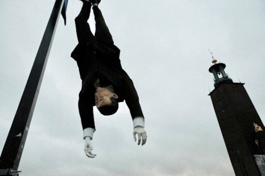 Hanging of Erdogan effigy in Stockholm not a crime: Swedish prosecutors Hanging of Erdogan effigy in Stockholm not a crime: Swedish prosecutors
