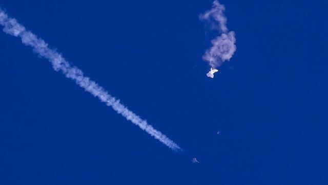 WATCH: US fighter jet F-22 Raptor shoots down Chinese spy balloon WATCH: US fighter jet F-22 Raptor shoots down Chinese spy balloon