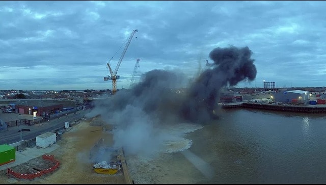 Watch: World War II Bomb Explodes After Deactivation Fails In Norfolk Town