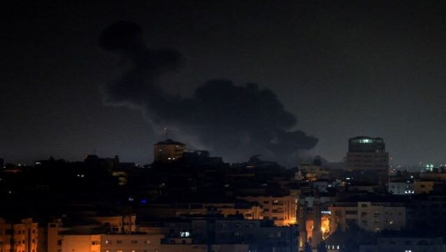 Israel confirms air strikes on Gaza Strip after rocket fired from Palestinian territory
