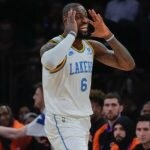 NBA: LeBron James has triple-double in win against Knicks, climbs into fourth place on assists list