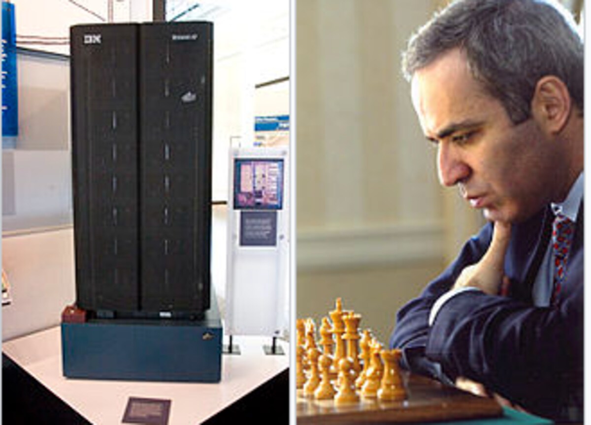Garry Kasparov's historic defeat by Deep Blue in 1996 