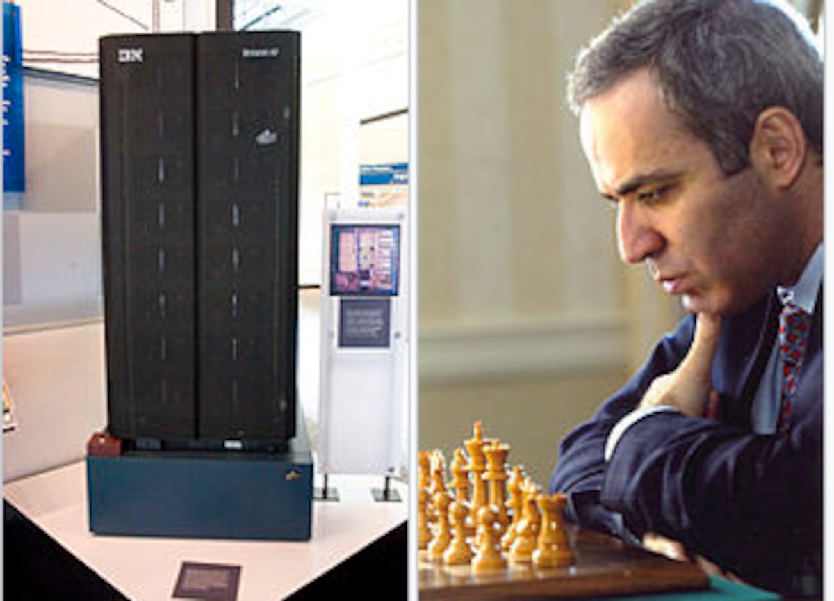 One of the greatest games of chess ever played! : Kasparov's