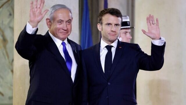 Benjamin Netanyahu meets Emmanuel Macron in Paris, discusses ways to confront Iranian nuclear threat Benjamin Netanyahu meets Emmanuel Macron in Paris, discusses ways to confront Iranian nuclear threat