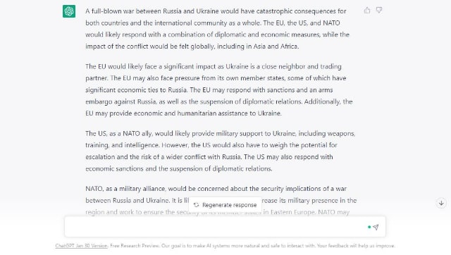 Nuclear War, Death, Annihilation_ ChatGPT’s grim predictions on about the Russia-Ukraine war (1)