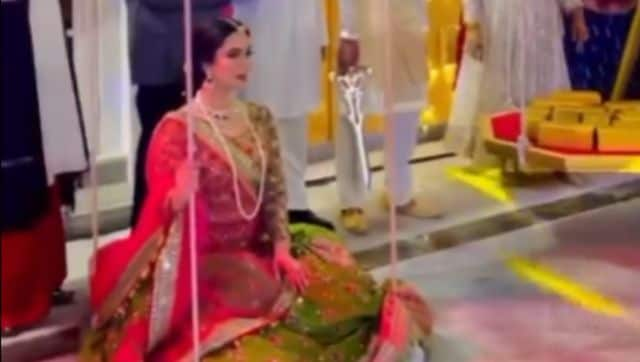 Viral: Pakistani bride being weighed in gold at her lavish Dubai wedding; check reactions