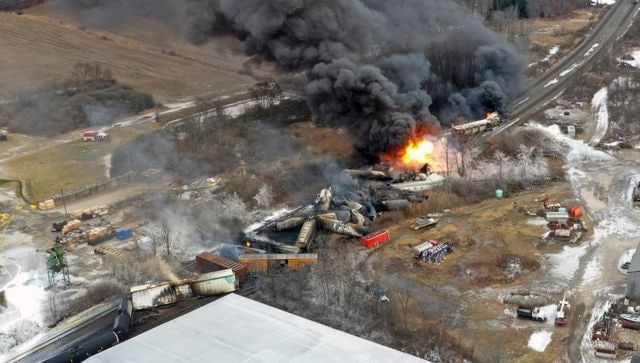 Ohio train derailment 