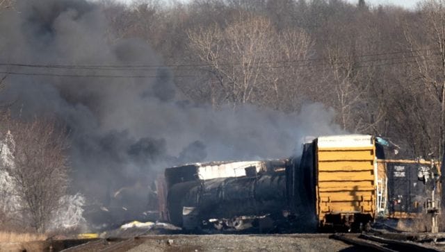 ohio toxic train derailment 