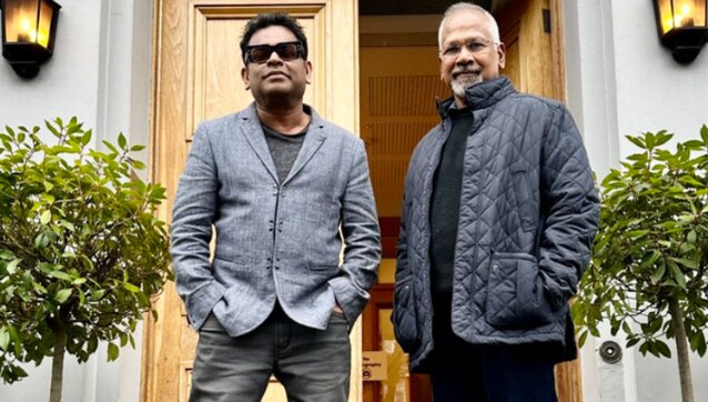 AR Rahman and Mani Ratnam in London to work on Ponniyin Selvan 2's music; see pic AR Rahman and Mani Ratnam in London to work on Ponniyin Selvan 2's music; see pic