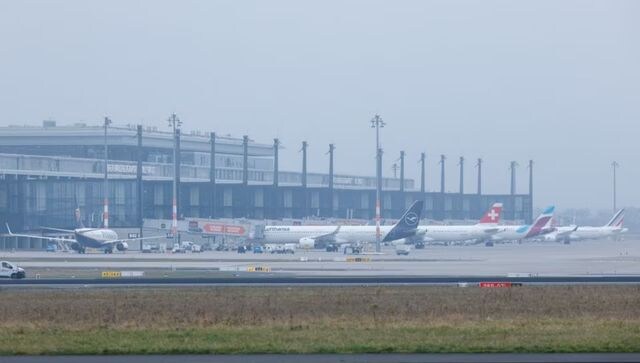 German trade union Verdi calls for strikes on Monday at Berlin, Hamburg airports