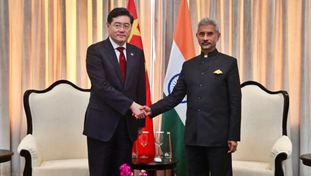 Jaishankar meets Chinese counterpart Qin Gang, focuses on resolving core challenges in bilateral ties