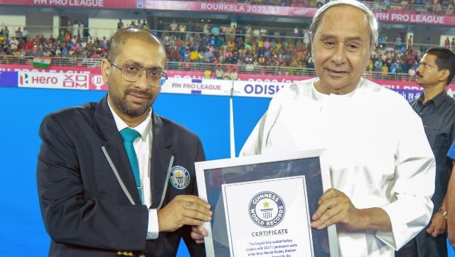 Birsa Munda hockey stadium in Rourkela gets Guinness certificate Birsa Munda hockey stadium in Rourkela gets Guinness certificate