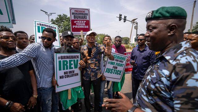 nigeria election results protest