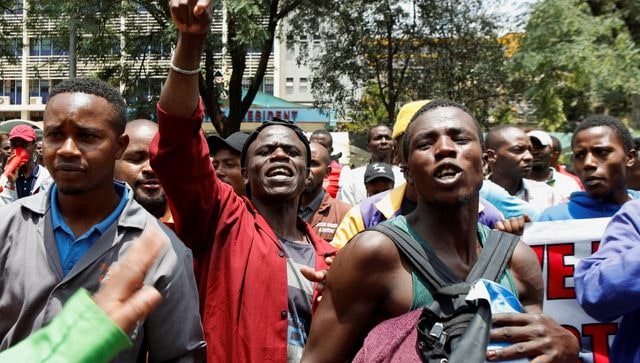 kenya protest china shop