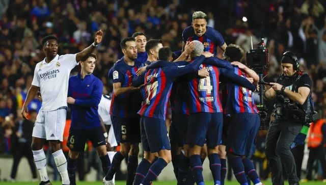 Barcelona beats Villarreal 1-0 to go 11 points clear of Real Madrid at the  top of La Liga