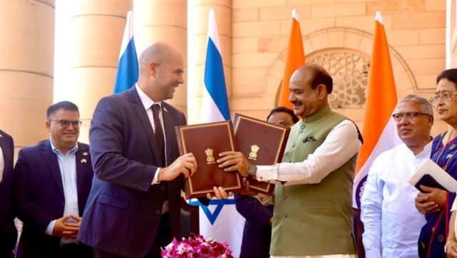 Israel Knesset Speaker begins India visit signs MoU on exchange of info agreement between Israel  India parliament