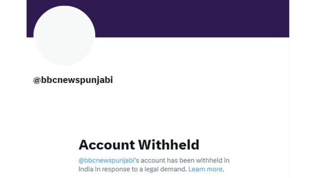 Peddling proKhalistan propaganda BBC Punjabi Twitter handle blocked for backing fugitive Amritpal Singh