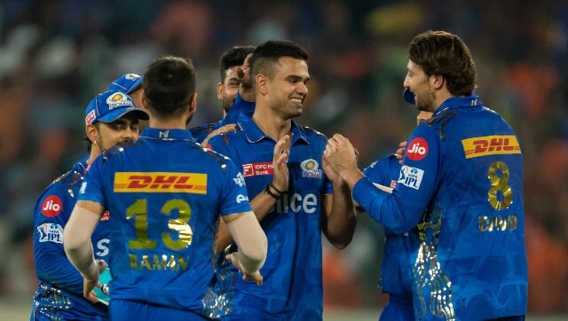 SRH vs MI: Arjun Tendulkar dismisses Bhuvneshwar Kumar to claim first-ever IPL wicket; Watch