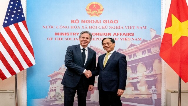 بلینکن از هانوی بازدید کرد و متعهد شد که روابط ایالات متحده و ویتنام را به 
