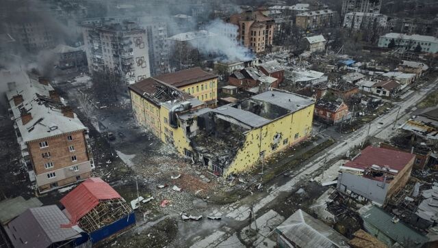 Russian-backed official Denis Pushilin claims visit to Bakhmut