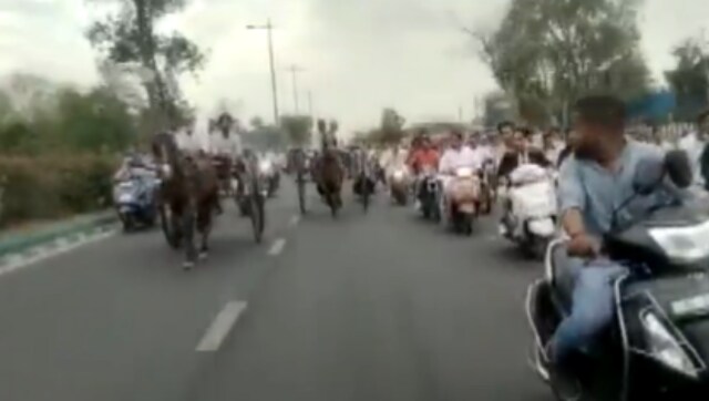 WATCH: 10 arrested after horse-cart race in heart of Delhi WATCH: 10 arrested after horse-cart race in heart of Delhi