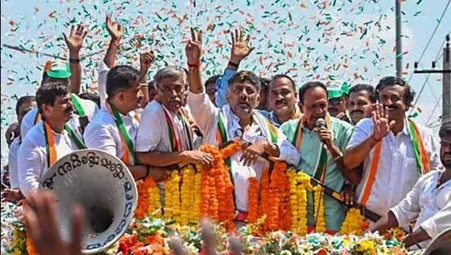 Read more about the article BJP now a ‘divided house’, says DK Shivakumar as party members join Congress