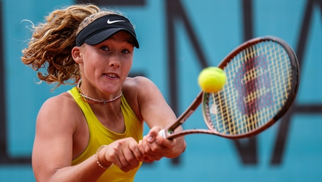 Madrid Open: Teenager Mirra Andreeva advances, Gauff bundled out