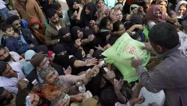 Protest erupts in Pakistan's Khar area after free wheat flour denied to poor