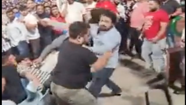 Watch: Fans exchange blows during DC-SRH clash in Delhi
