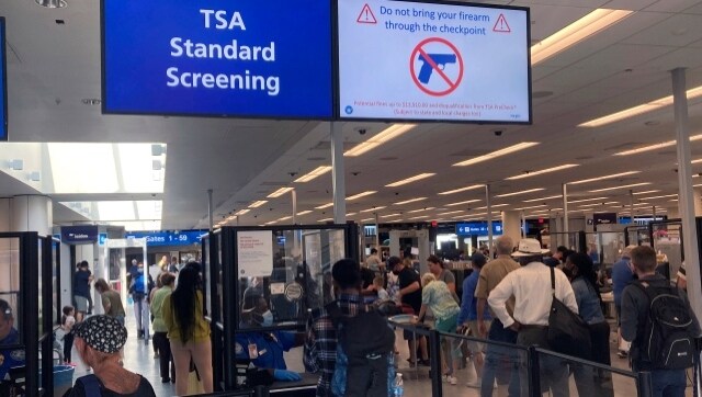 1,508 guns seized at US airports in first quarter of 2023, up 10.3% from 2022 in same period, data shows