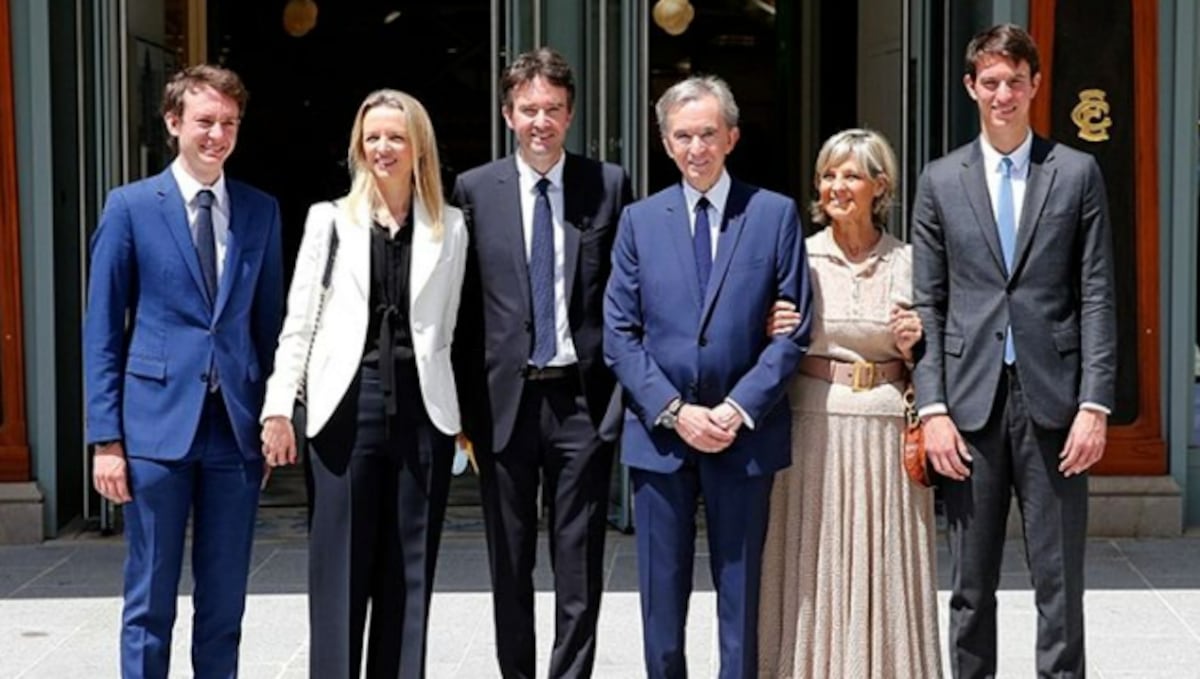 Louis Vuitton CEO Bernard Arnault auditions his children for