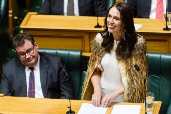 Former New Zealand PM Jacinda Ardern delivers final speech to parliament