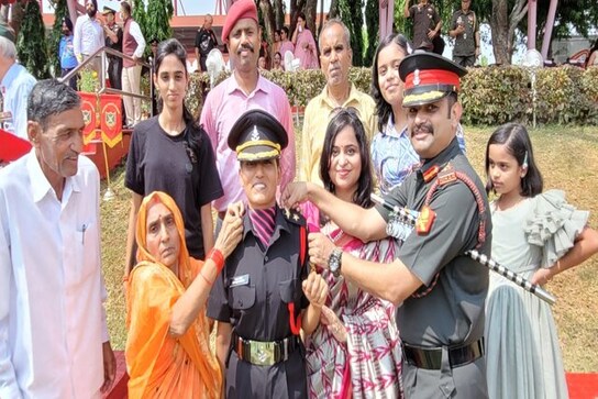 Three years after losing husband in Galwan clash, Rekha Singh gets commissioned into Army as Lieutenant Three years after losing husband in Galwan clash, Rekha Singh gets commissioned into Army as Lieutenant