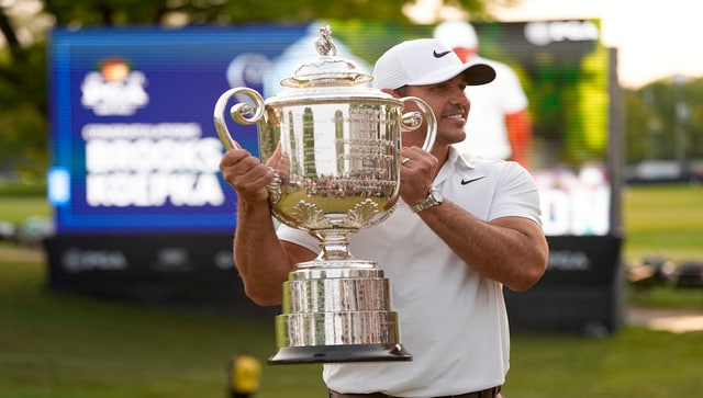 Koepka vinner PGA for femte major-tittel i historisk LIV-seier