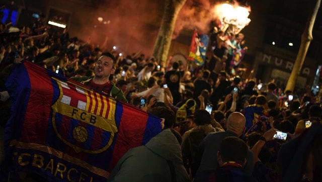 How Barcelona won LaLiga Unbreakable defence Lewandowskis blitz and more