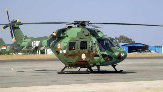 Read more about the article Indian Army grounds ALH Dhruv helicopters after Jammu crash